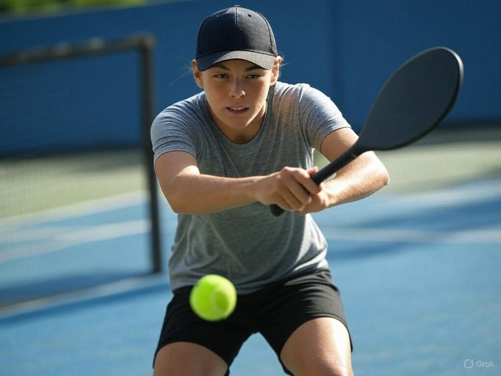 Pickleball Swing Precision Focus